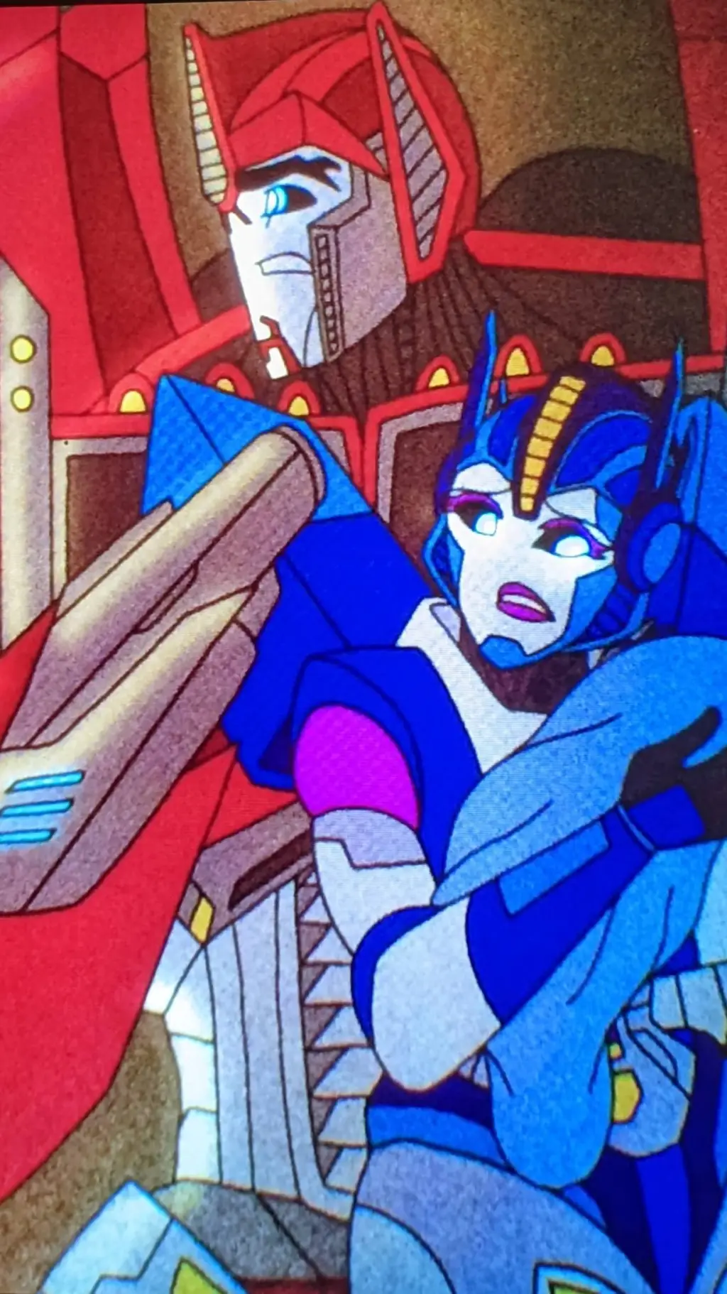 ai character: optimus parents background