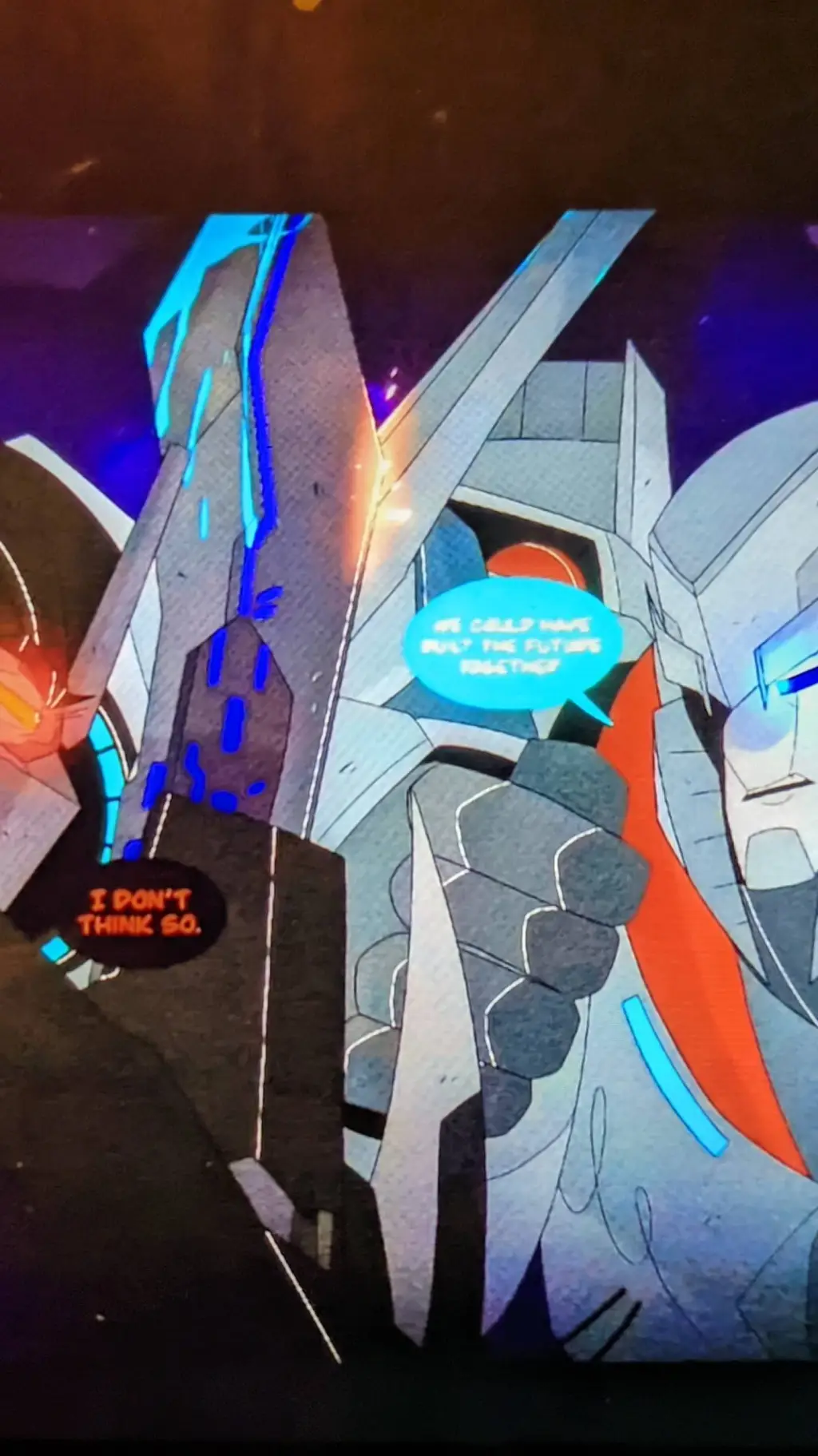 ai character: transformers swap background