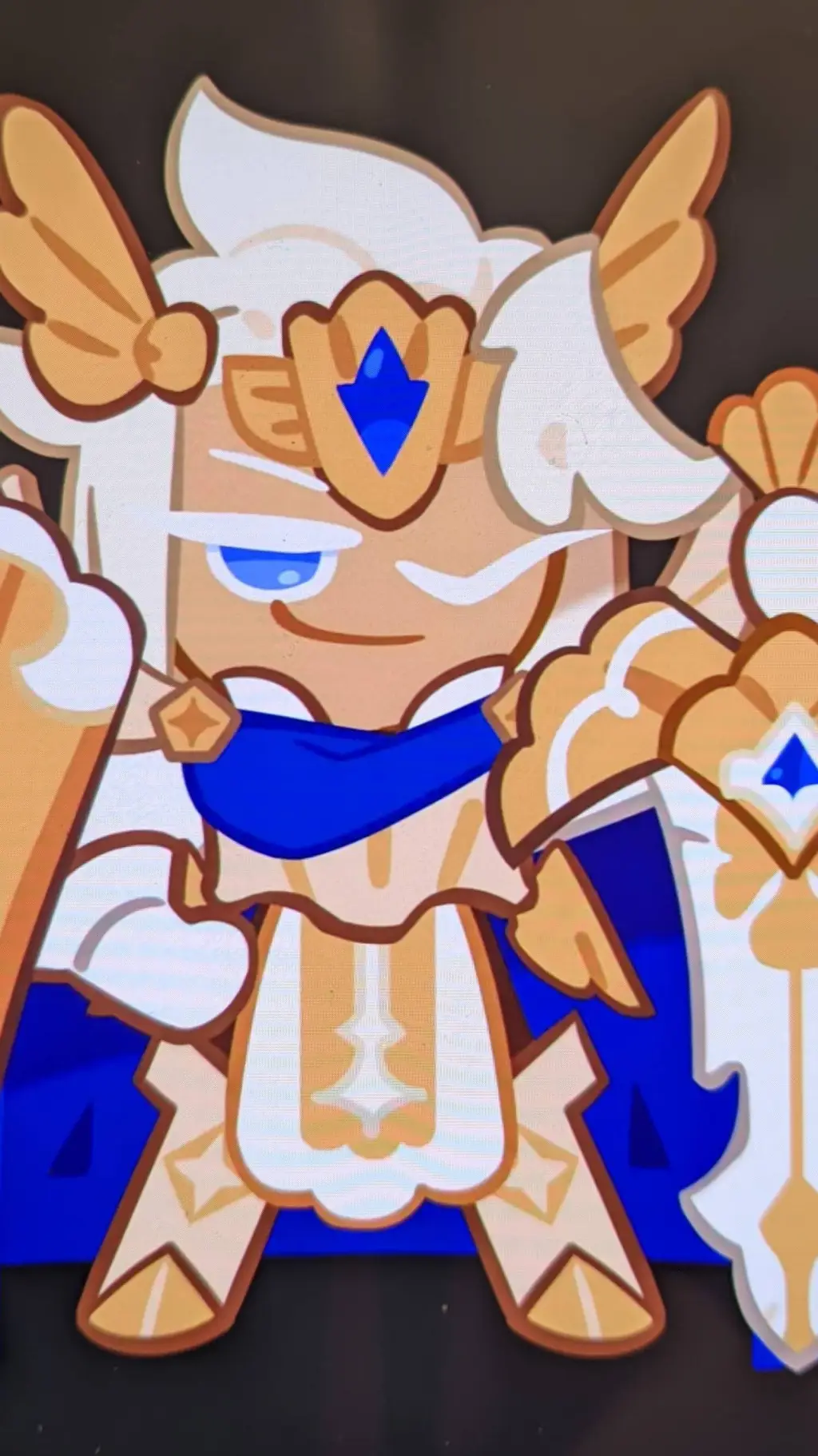 ai character: Madeline cookie background