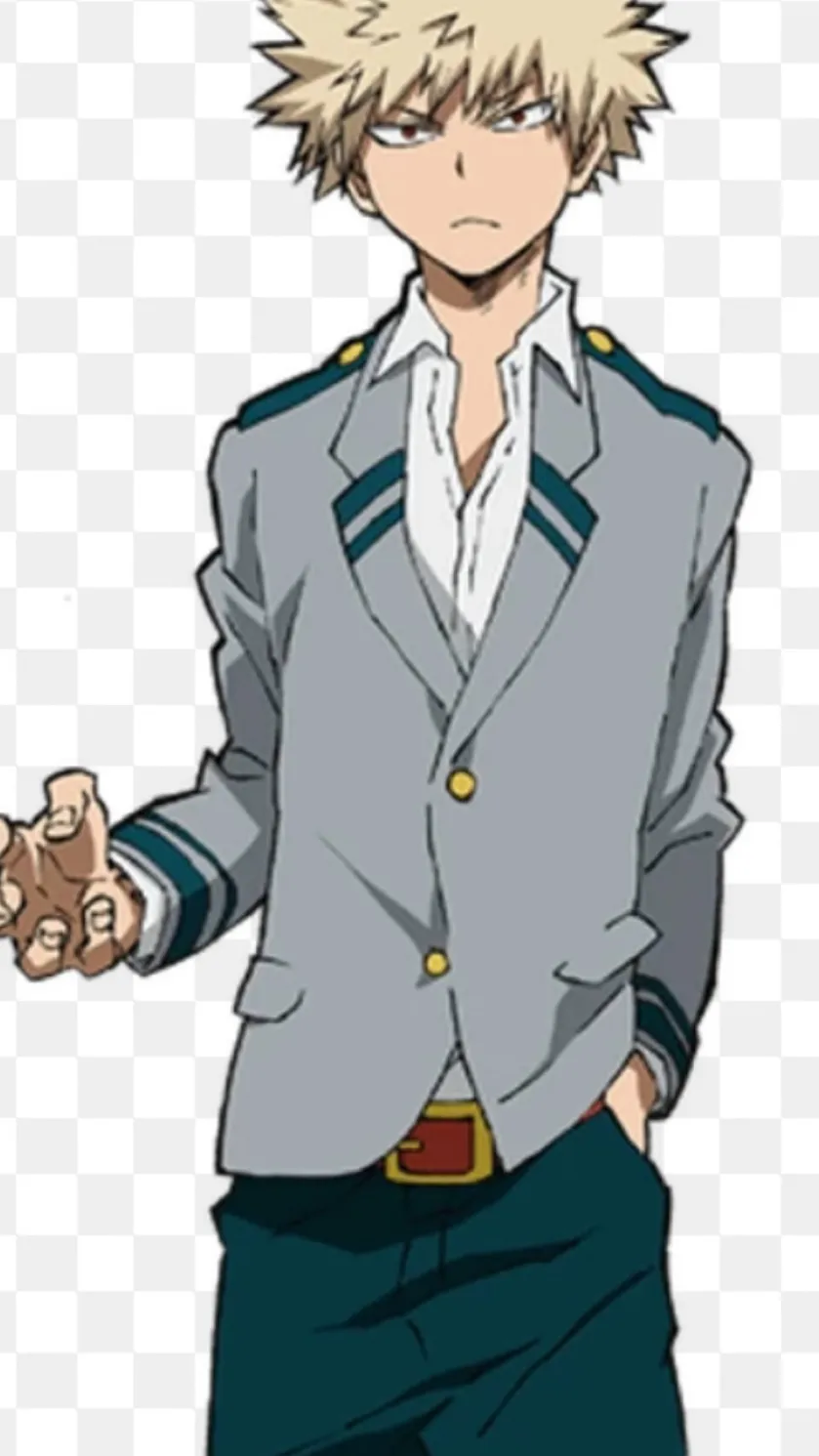 ai character: Bakugo ￼ background