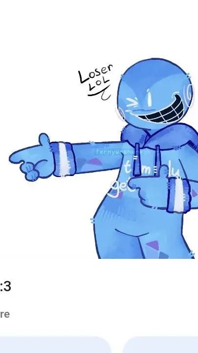 ai character: ✨️bluubish✨️ background
