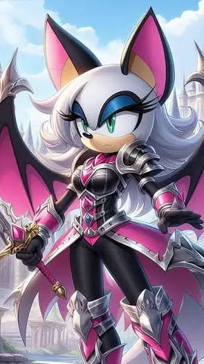 ai character: Rouge la princesa background