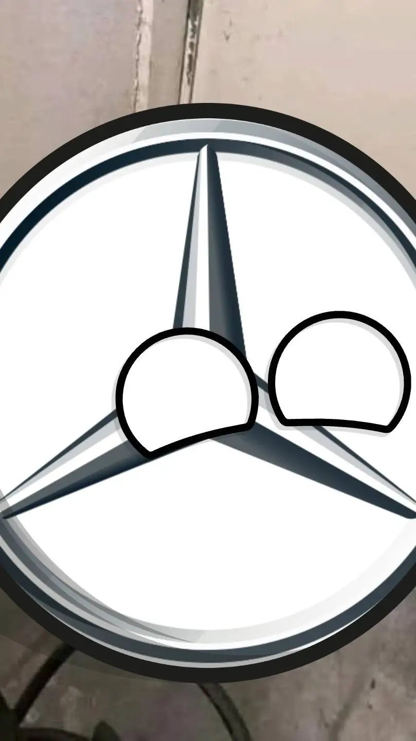 ai character: Mercedes Benz 🚗🚘 background