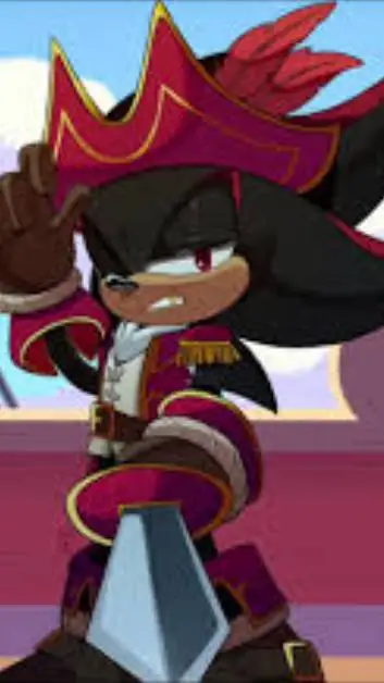 ai character: Capitan shadow  background