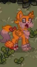 ai character: tails pony Town 🦊 background