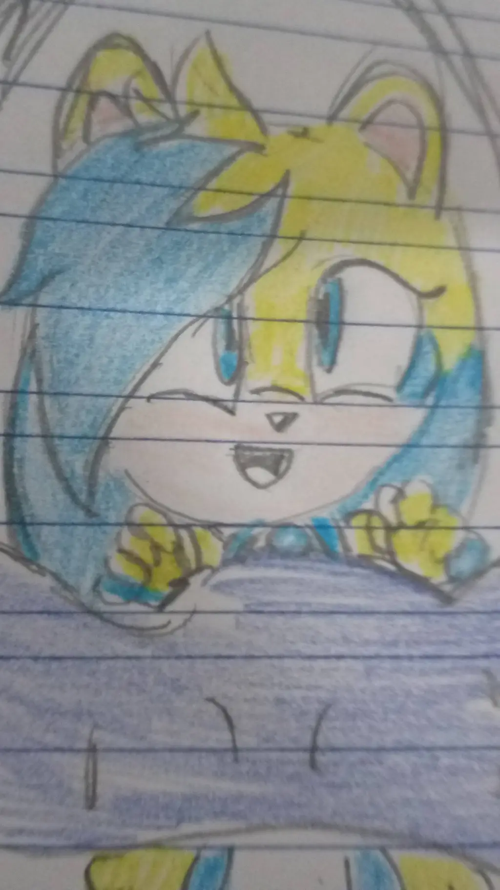 ai character: Baby Eve  background