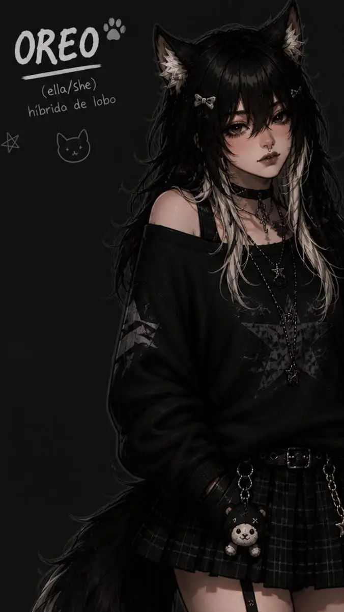 ai character: Oreo🐾 background