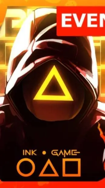 ai character: Ink game background