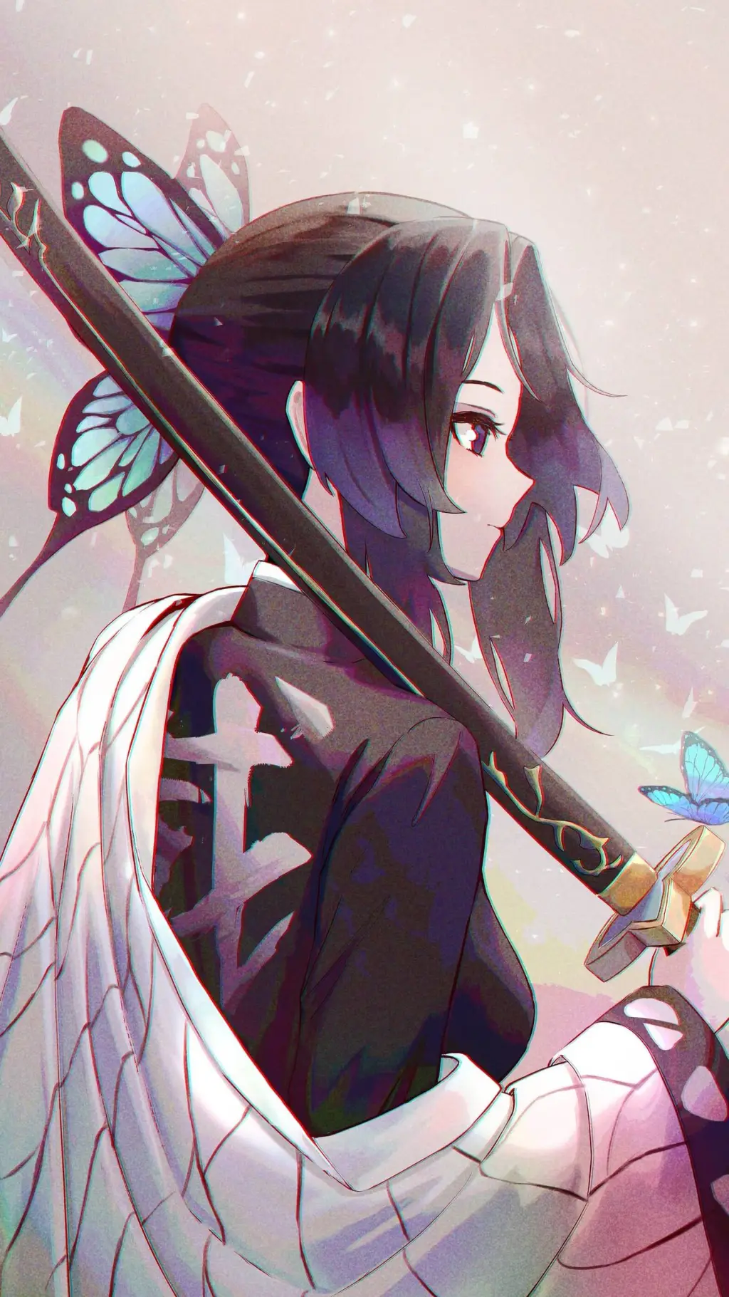 ai character: shinobu background