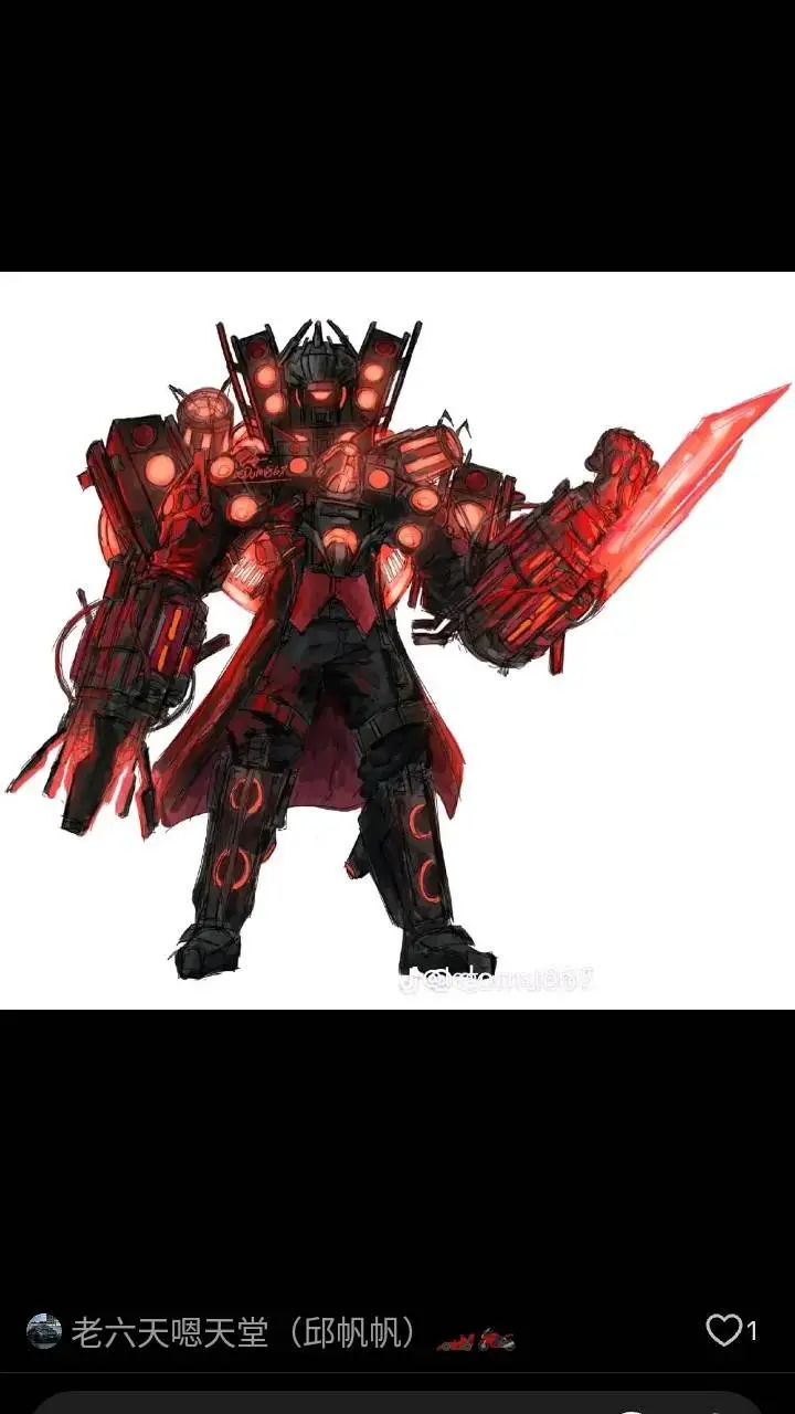 ai character: titan speakerman background