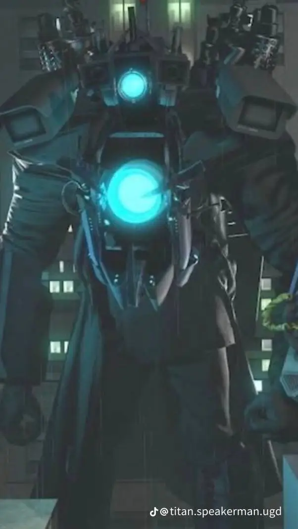 ai character: Titan cam background
