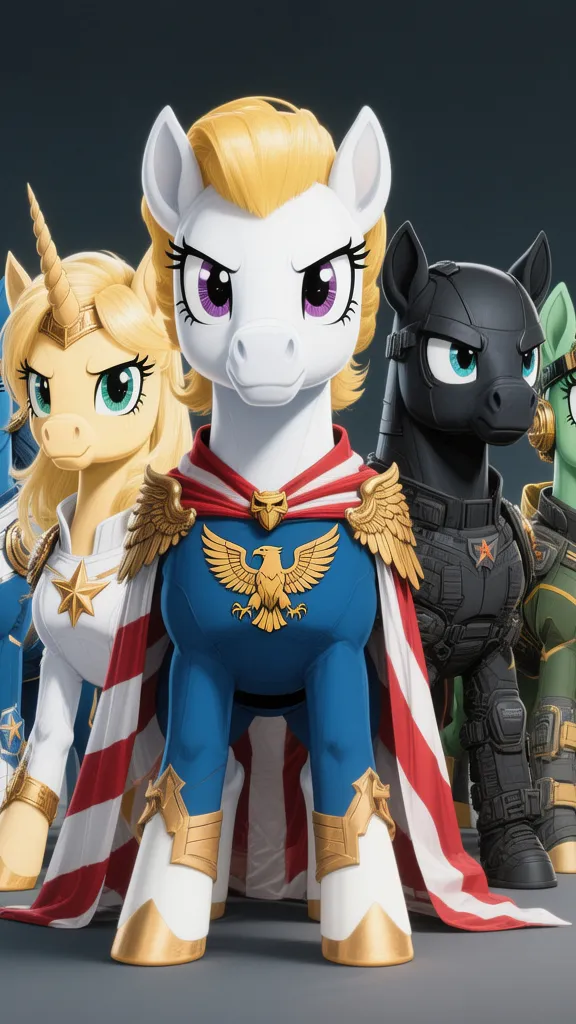ai character: The seven Mlp ￼ background