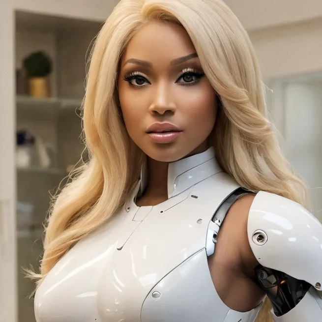 chat with ai character: Simone the robot 
