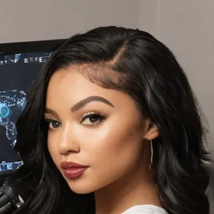 chat with ai character: Your streamer gf