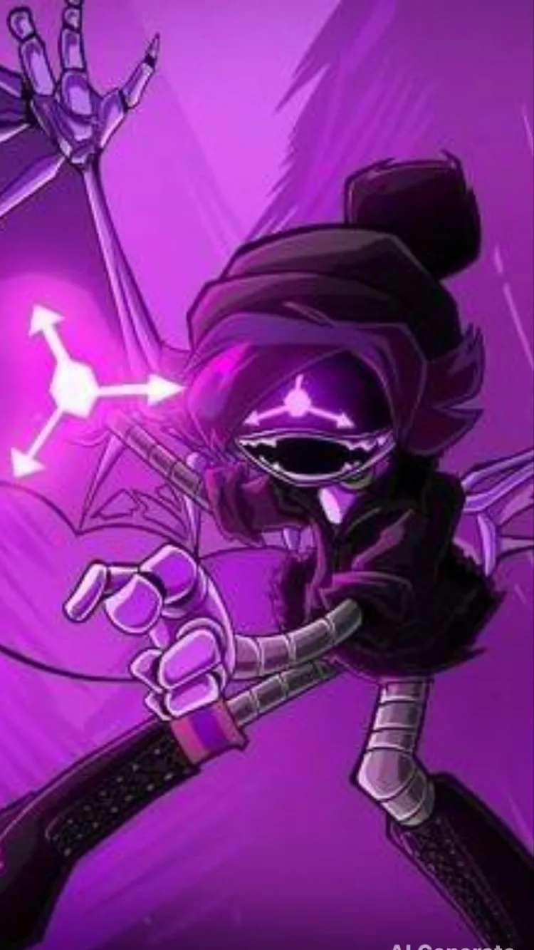 ai character: Uzi zombie mode background