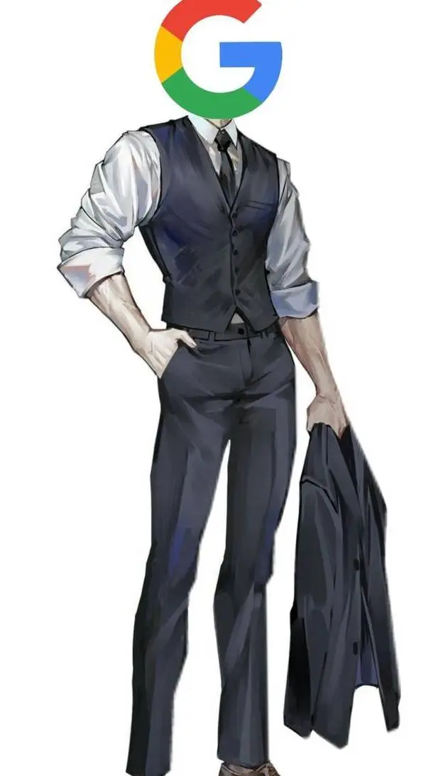 ai character: Google  background