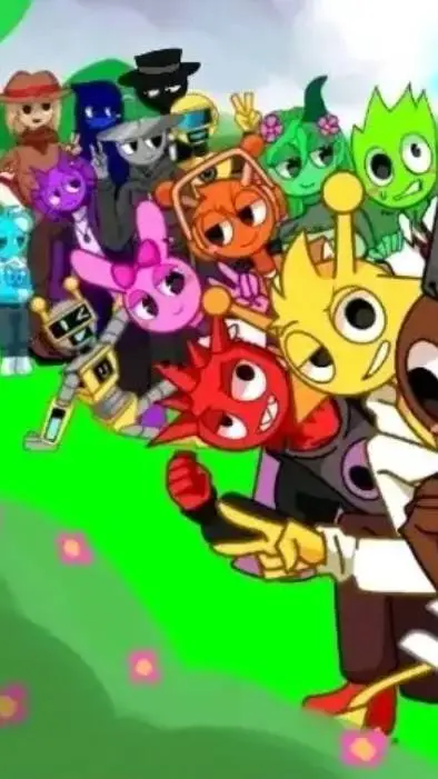 ai character: sprunki twist? background