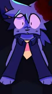 ai character: oc cat (gore) background