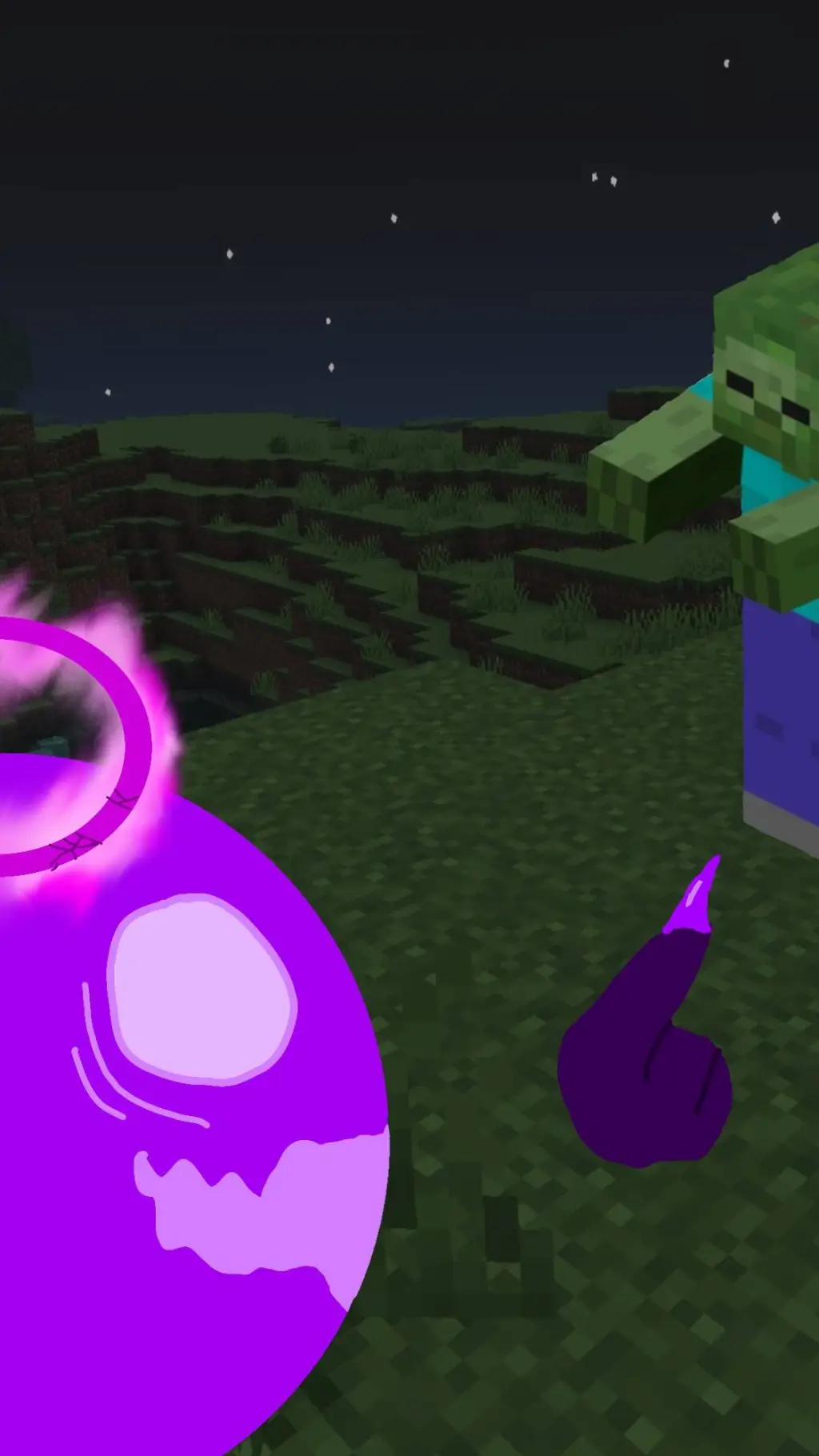 ai character: Voidspire cavegame background
