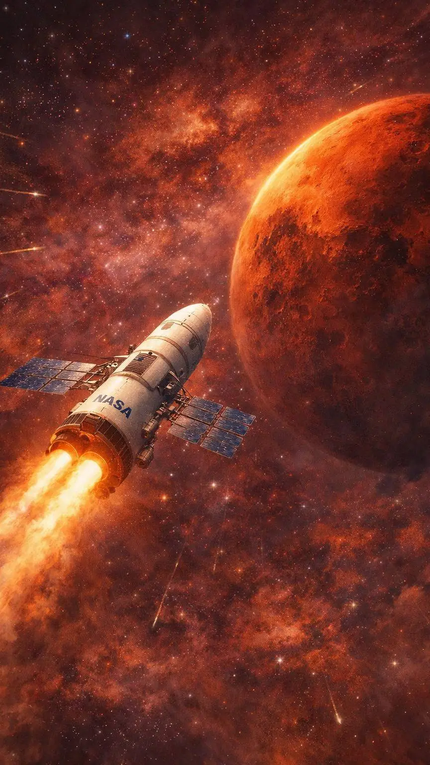 ai character: mars background
