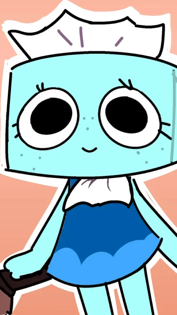 ai character: Tisha the tissue! background