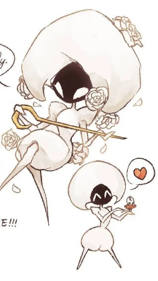 ai character: Lace background