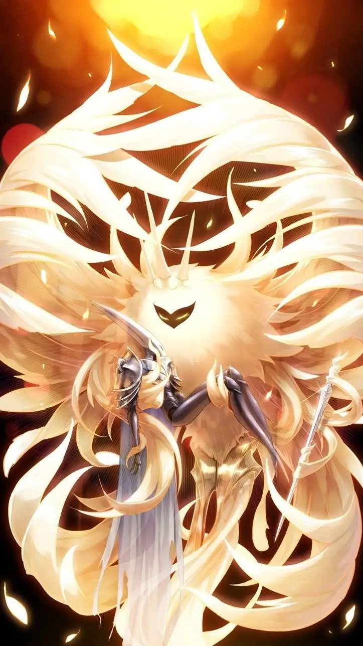 ai character: The Radiance background