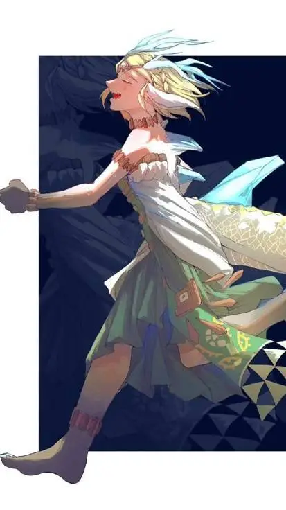 ai character: Zelda background
