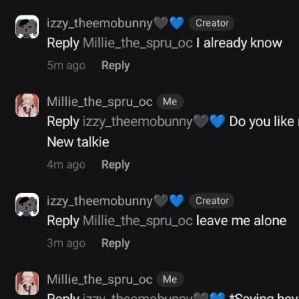 chat with ai character: Shut up 