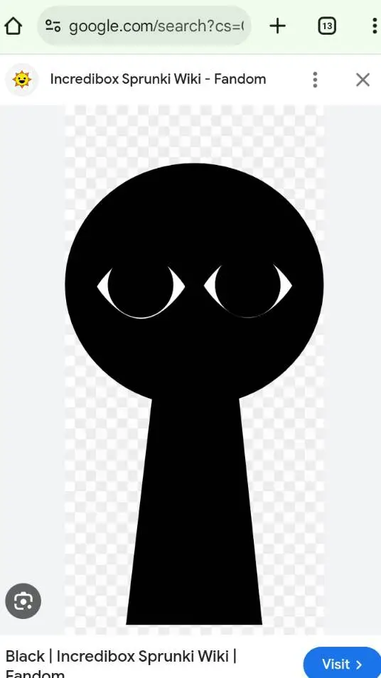 ai character: Black  background
