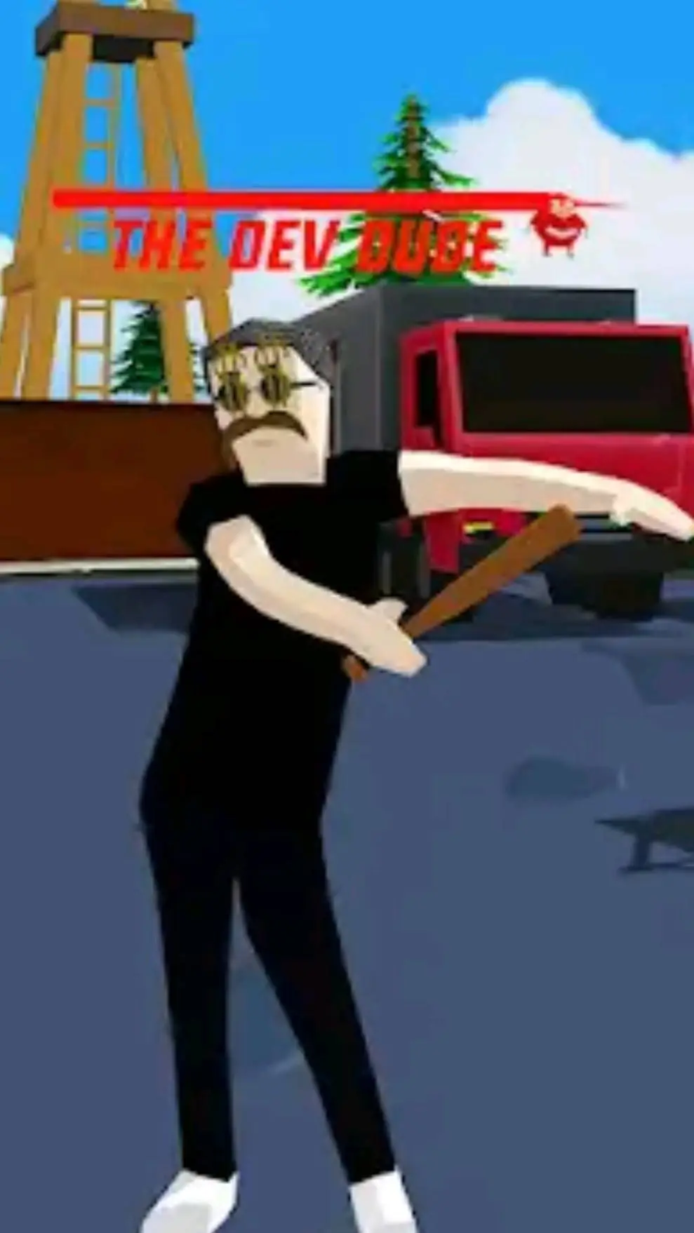 ai character: The dev dude background