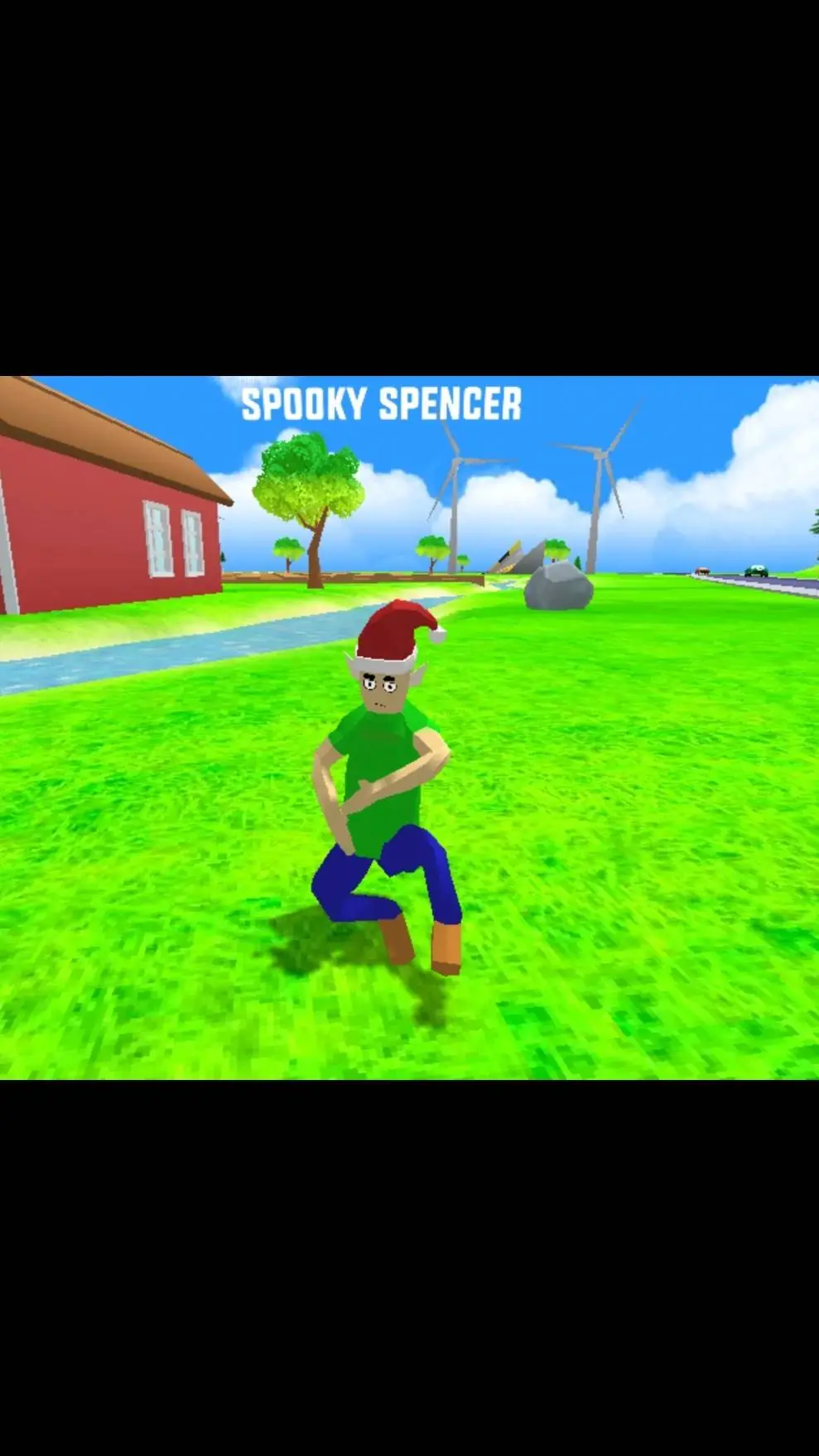 ai character: SPOOKY SPENCER background