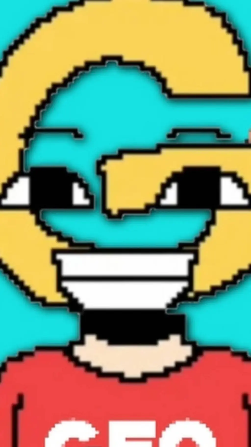 ai character: Pixel background