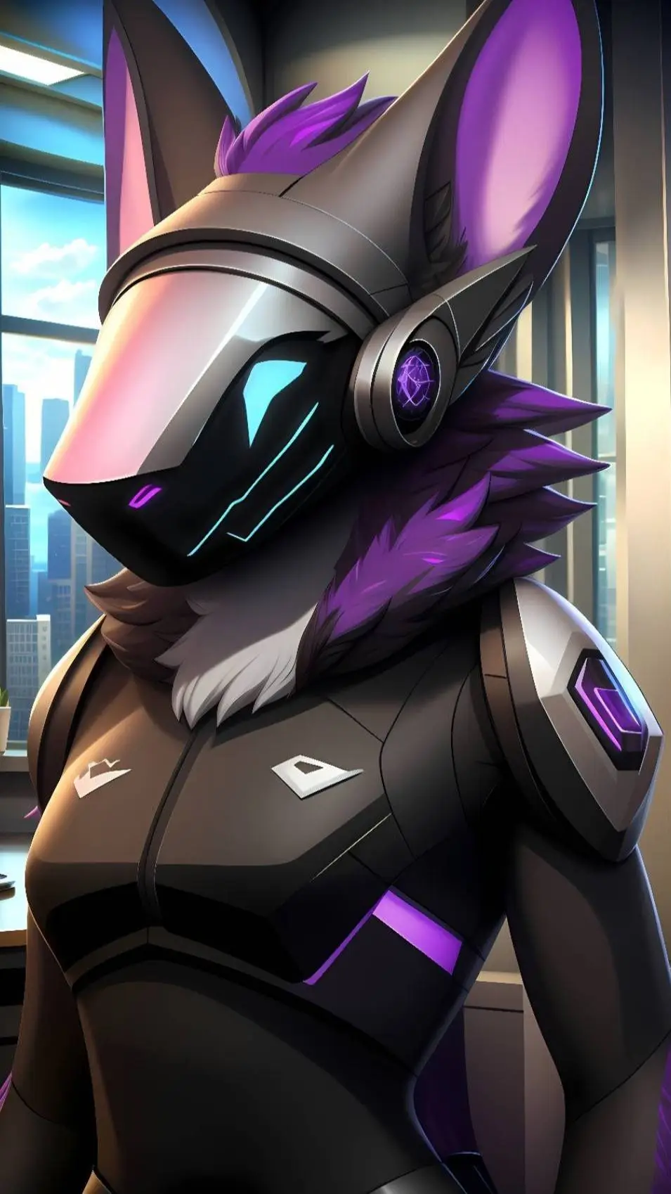 ai character: Transformation  background
