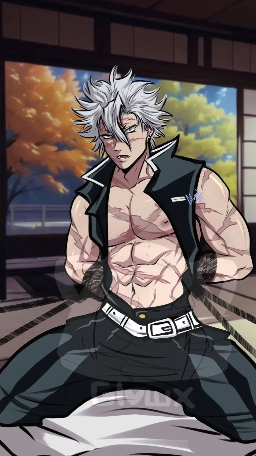 ai character: sanemi background