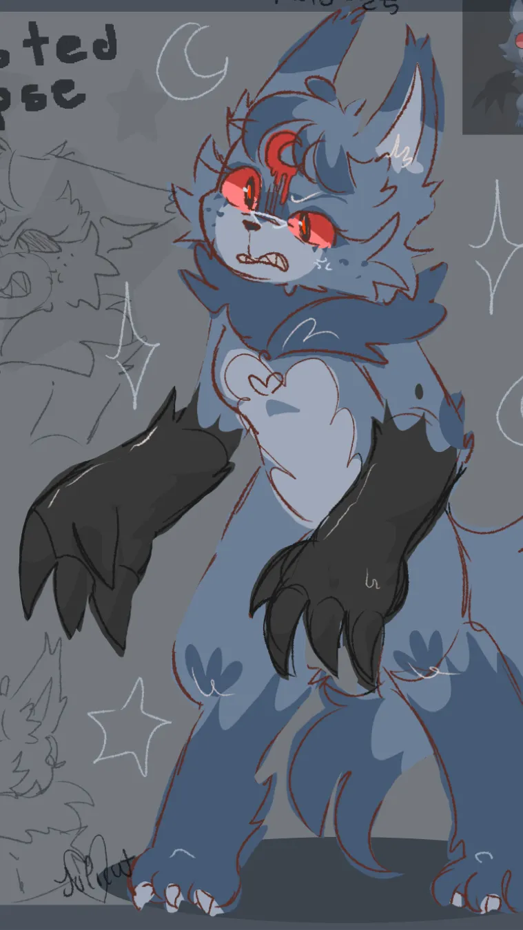 ai character: Eclipse background