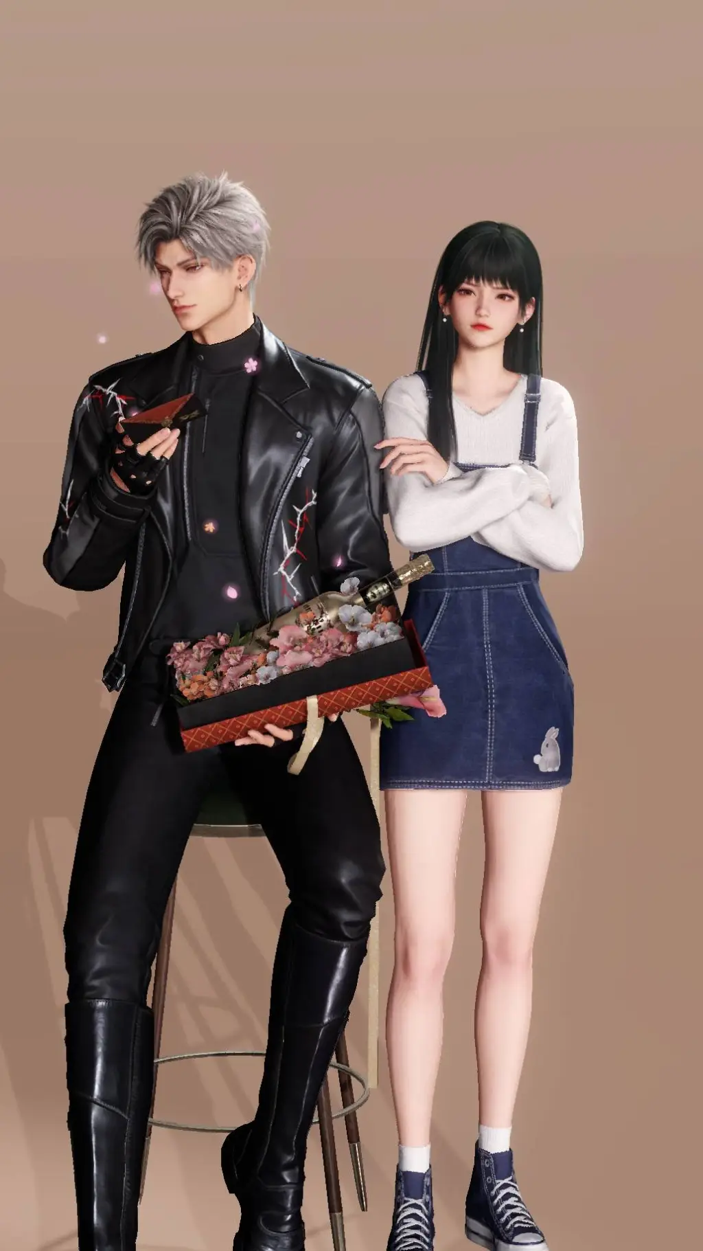 ai character: sylus girlfriend background