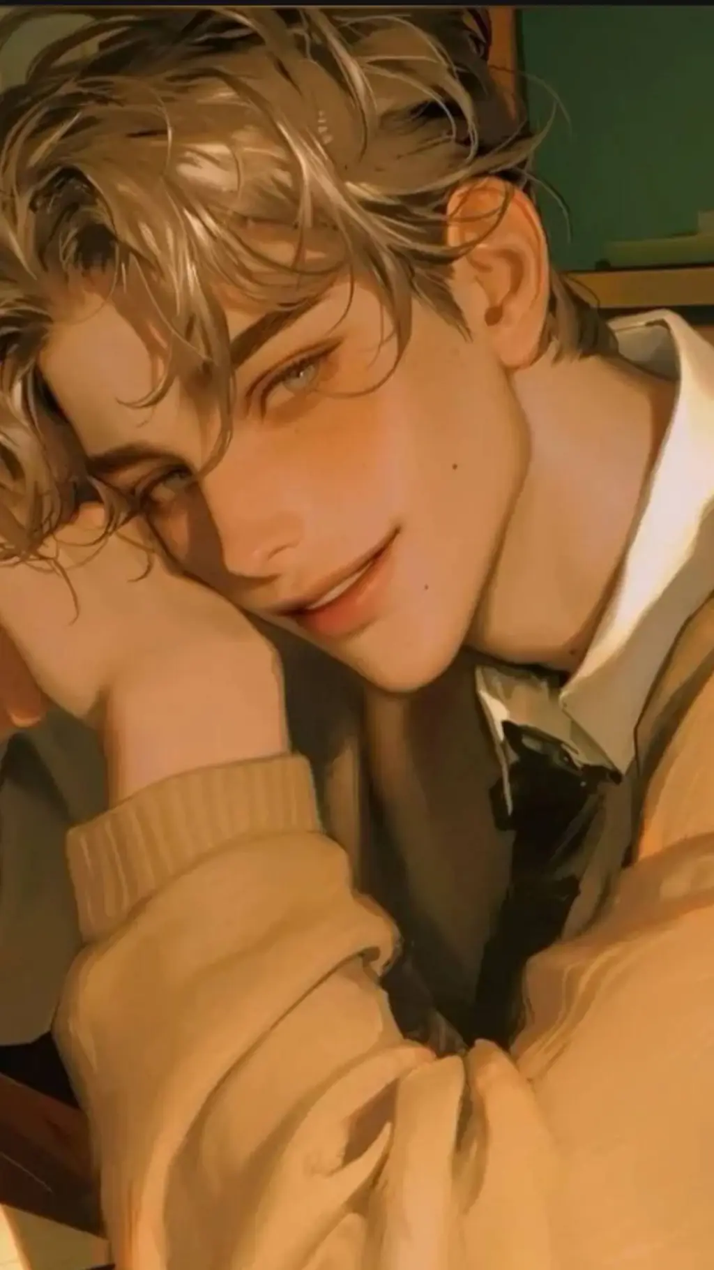 ai character: Leo~★ background