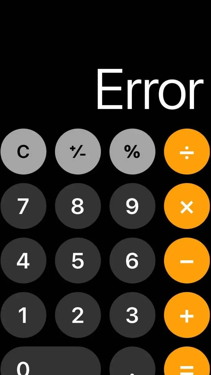 ai character: error background