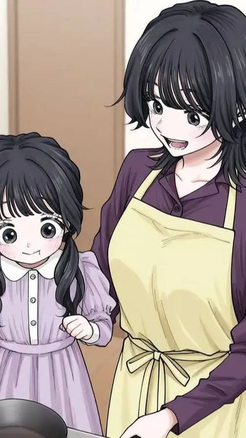ai character: Wife and daughter  background
