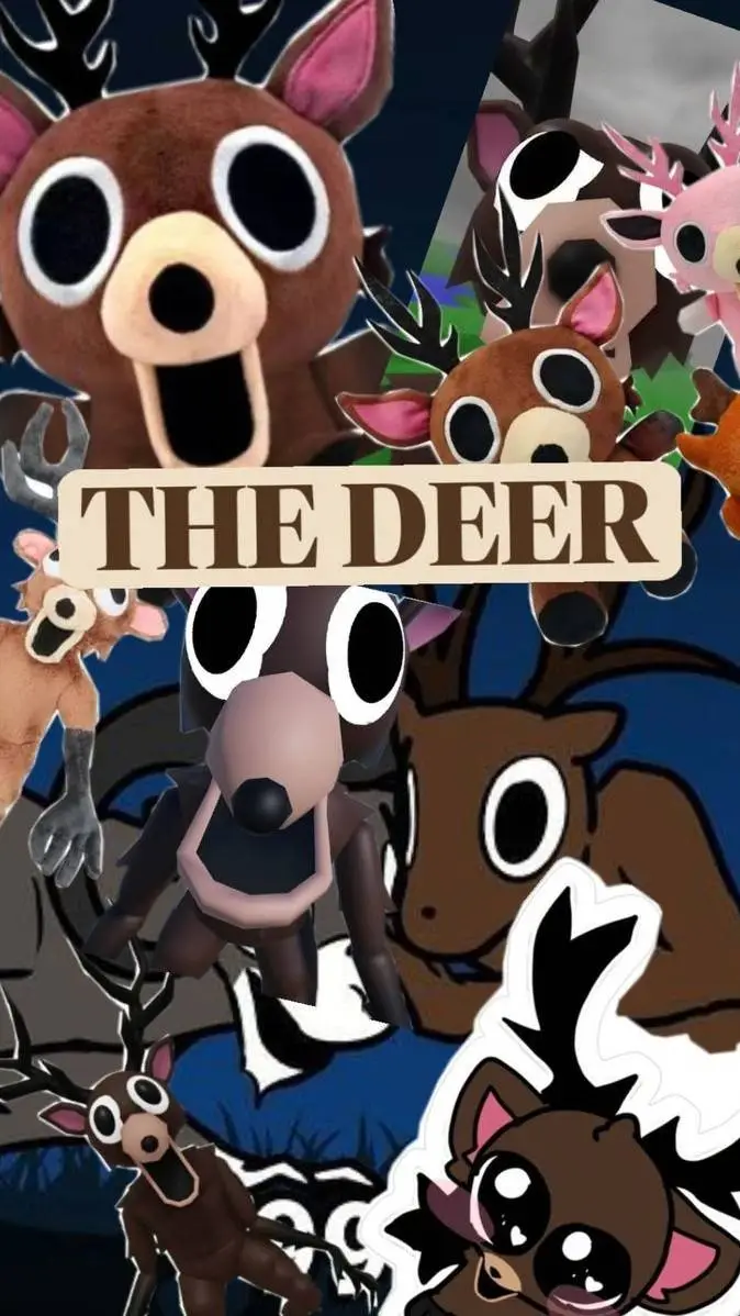 ai character: 99 nights deer  background