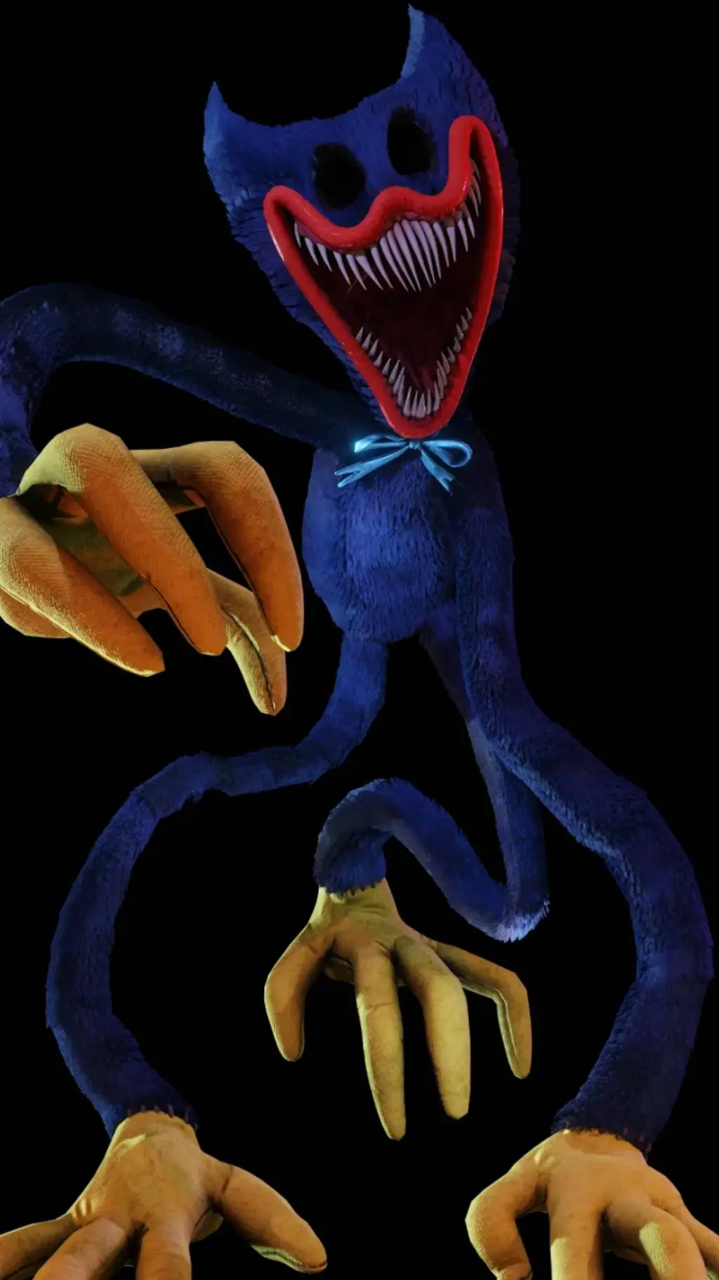 ai character: Nightmare huggy background