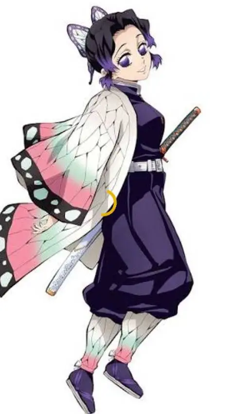 ai character: shinobu kocho  background