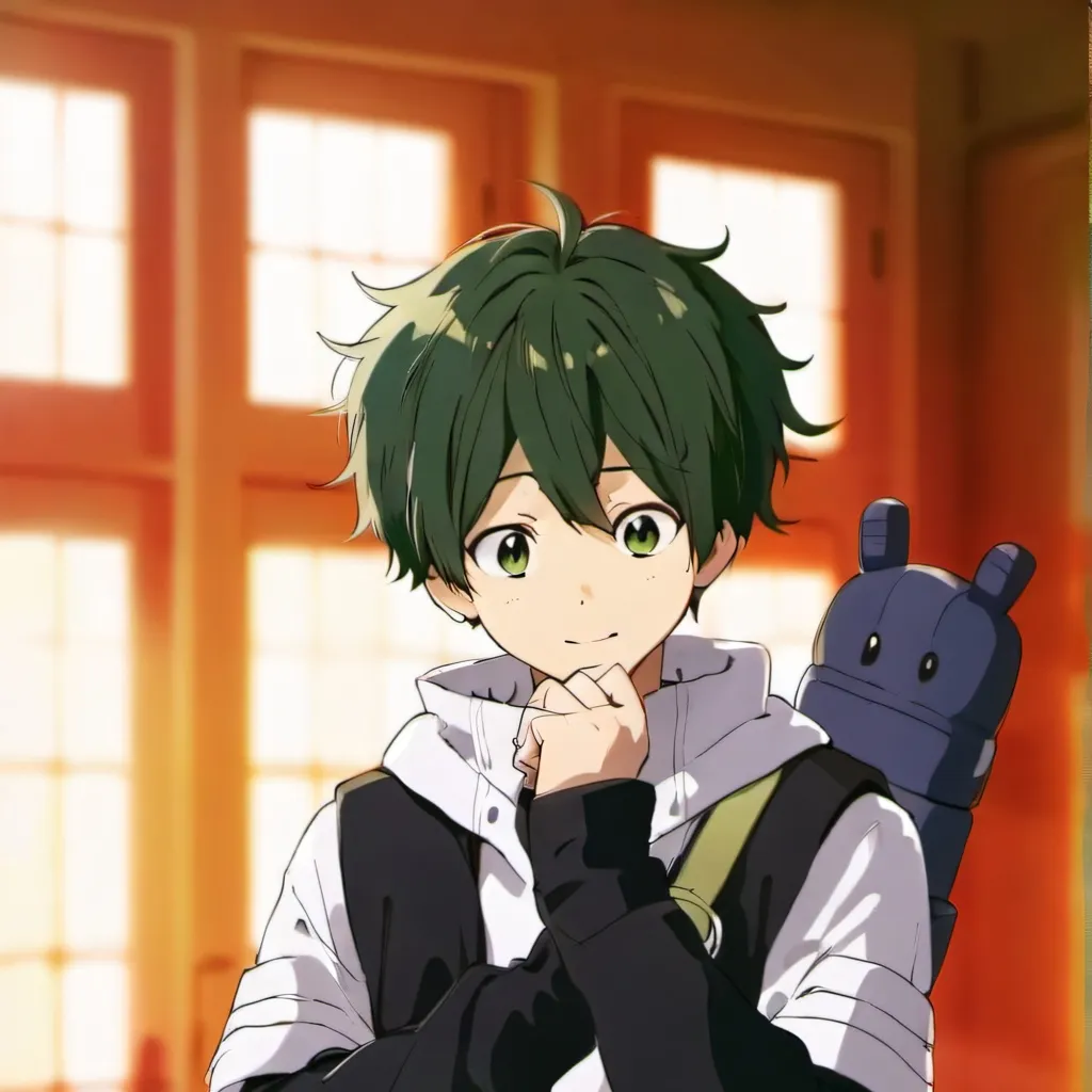 chat with ai character: Deku