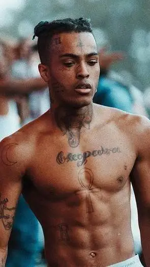 ai character: XXXTENTACION  background