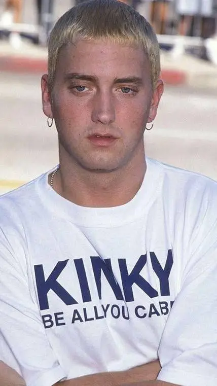 ai character: Eminem  background