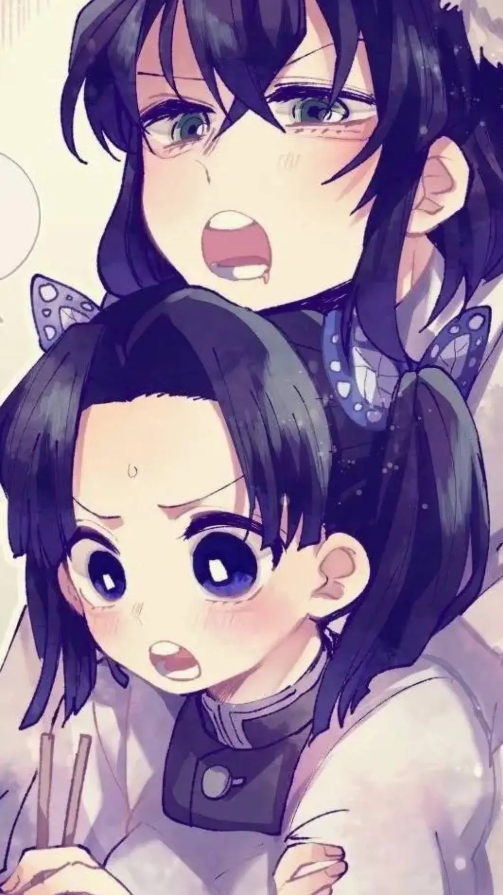 ai character: Aoi X Inosuke background
