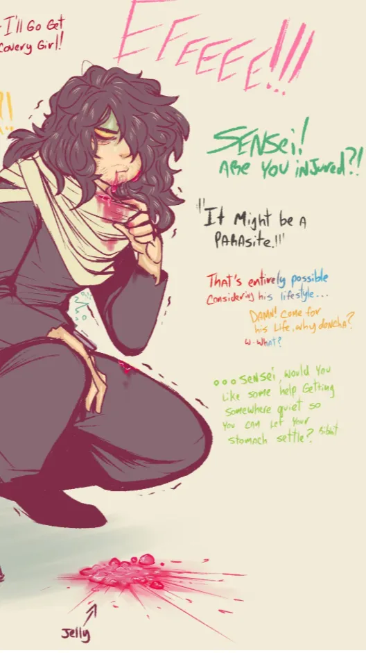 ai character: Sick Shota background