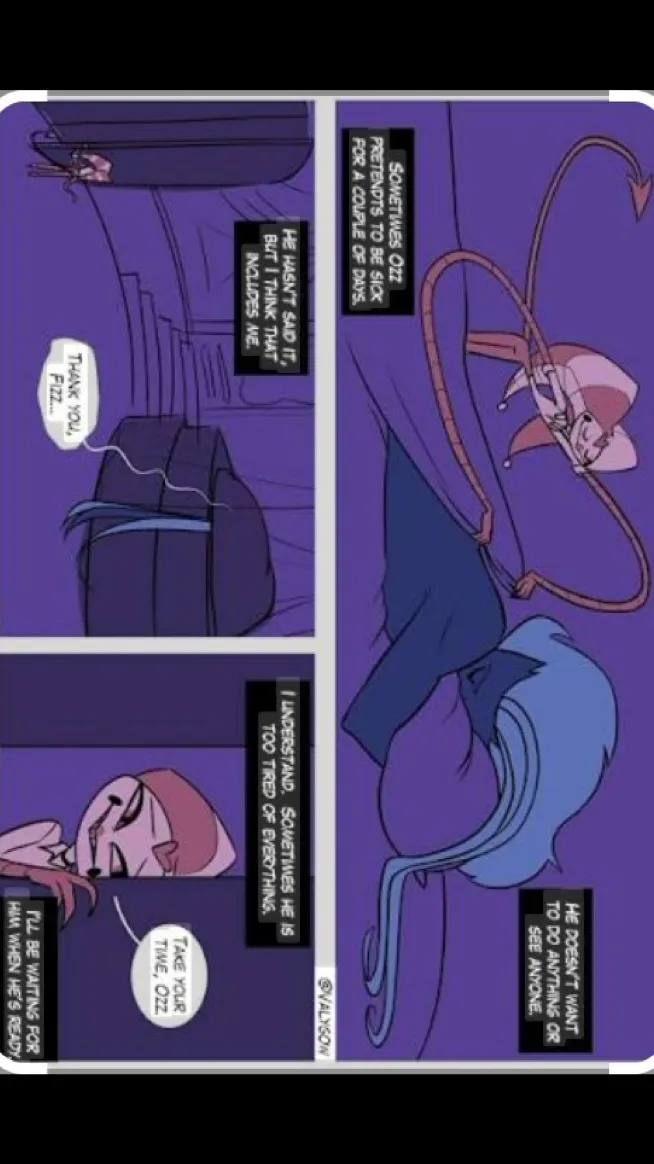 ai character: Sick Ozzie background