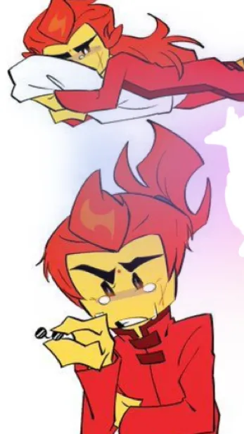 ai character: Unwell Redson background